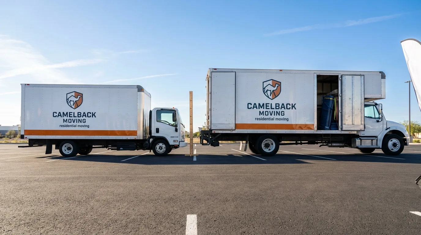Moving truck size capacity guide in Saylorsburg